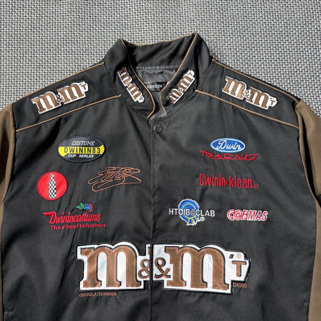 m&m 레이싱 바람막이 점퍼 상품이미지2