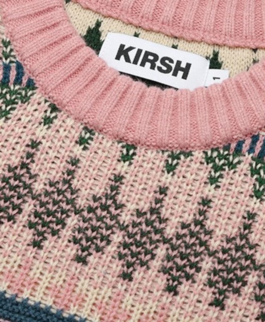새) 키르시 체리 노르딕 니트  상품이미지5