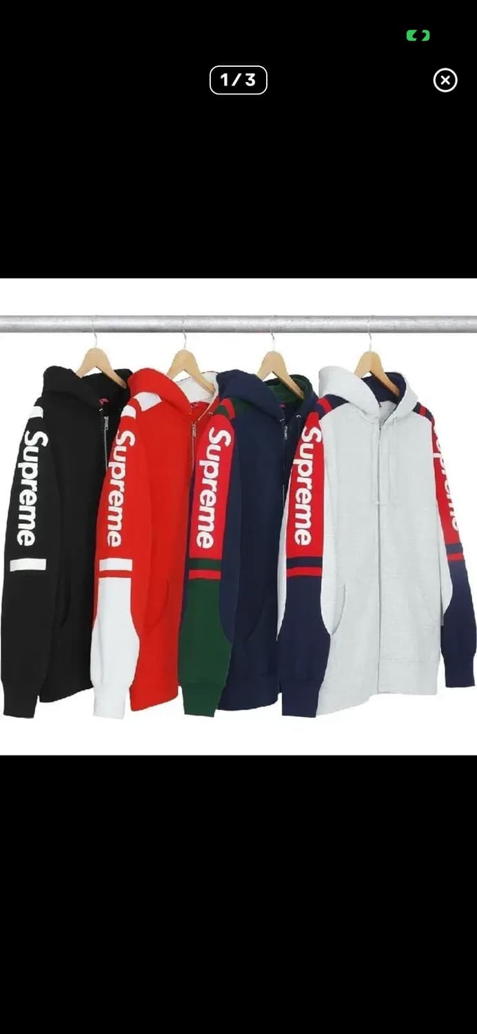 슈프림 후드집업 교신가능 상품이미지3