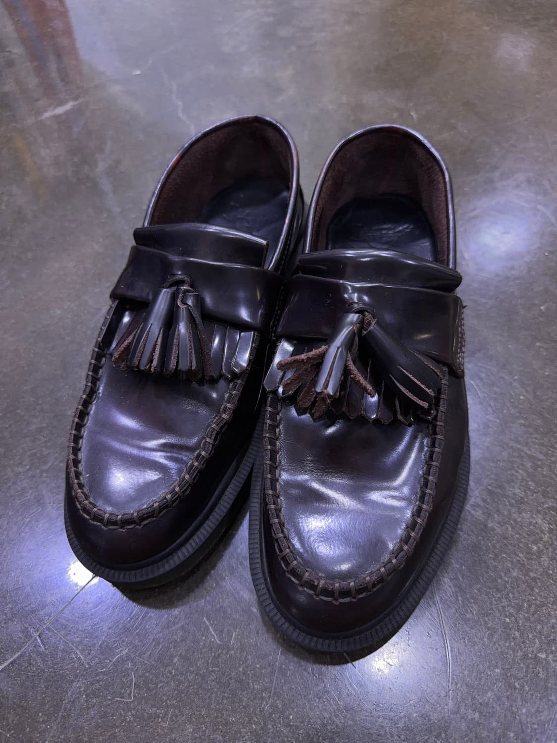 닥터마틴 아드리안 태슬로퍼 체리레드 슈즈 230 상품이미지2