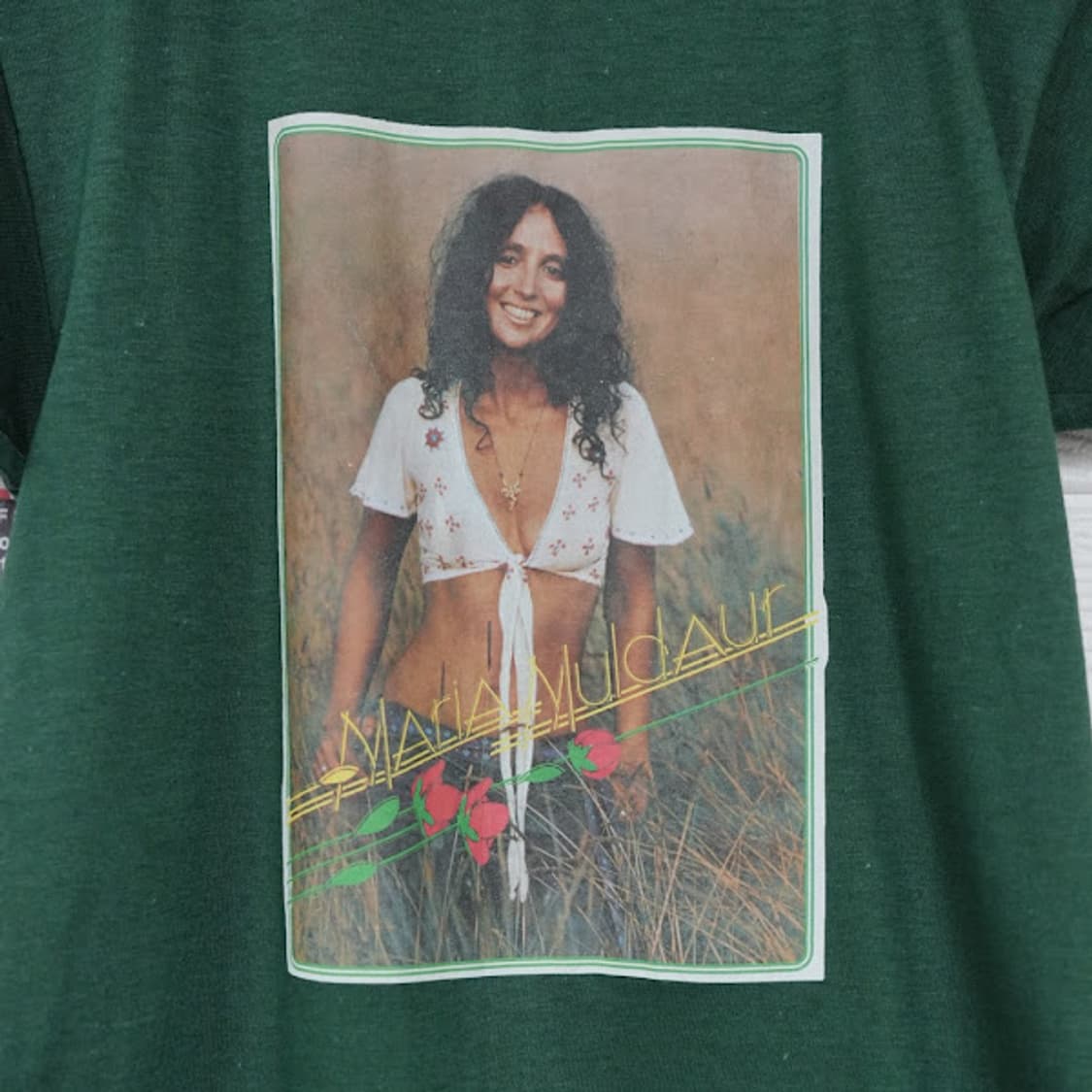 1974년 빈티지 싱글 스티치 Maria Muldaur 티셔츠 상품이미지3