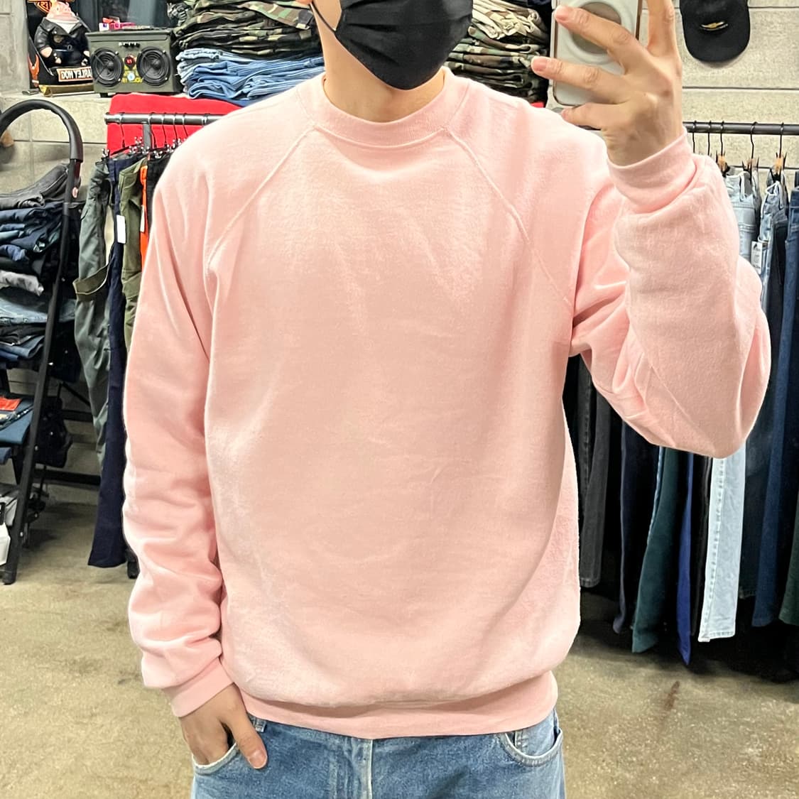 90s Tultex 플레인 스웻셔츠 (105) 상품이미지6