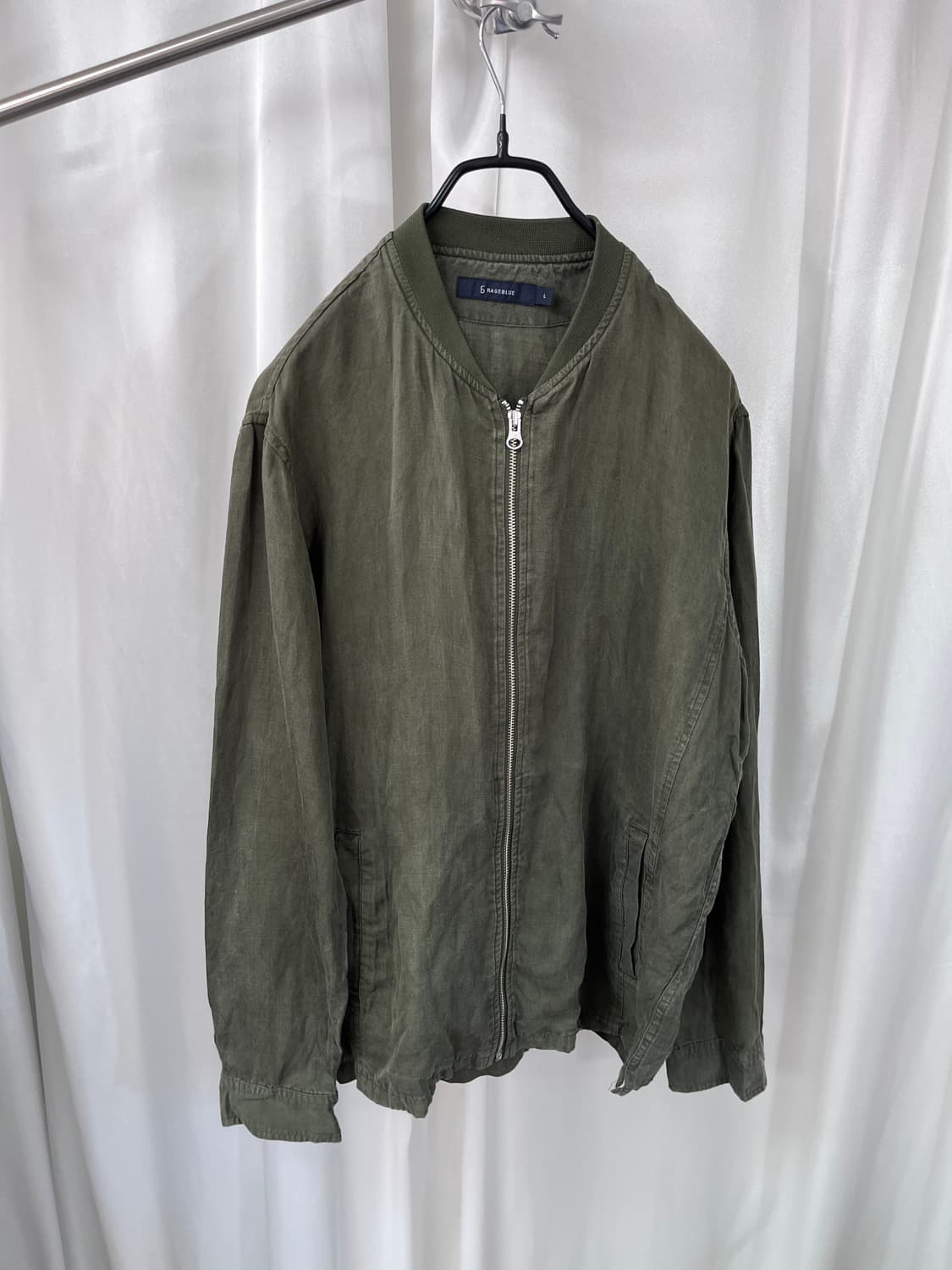 RAGE BLUE linen jacket  상품이미지1