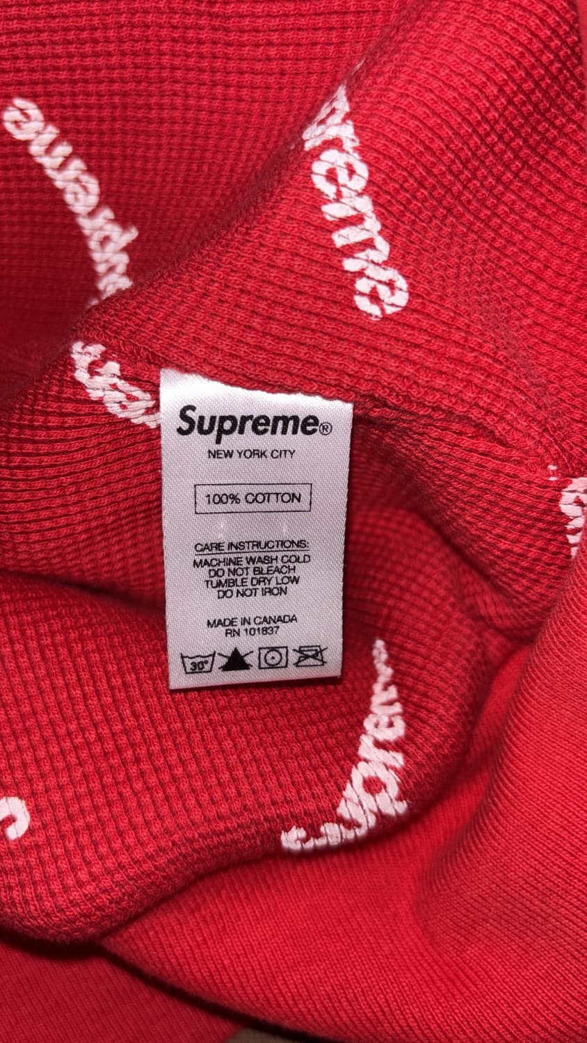 15fw supreme thermal hood zip-up 상품이미지9