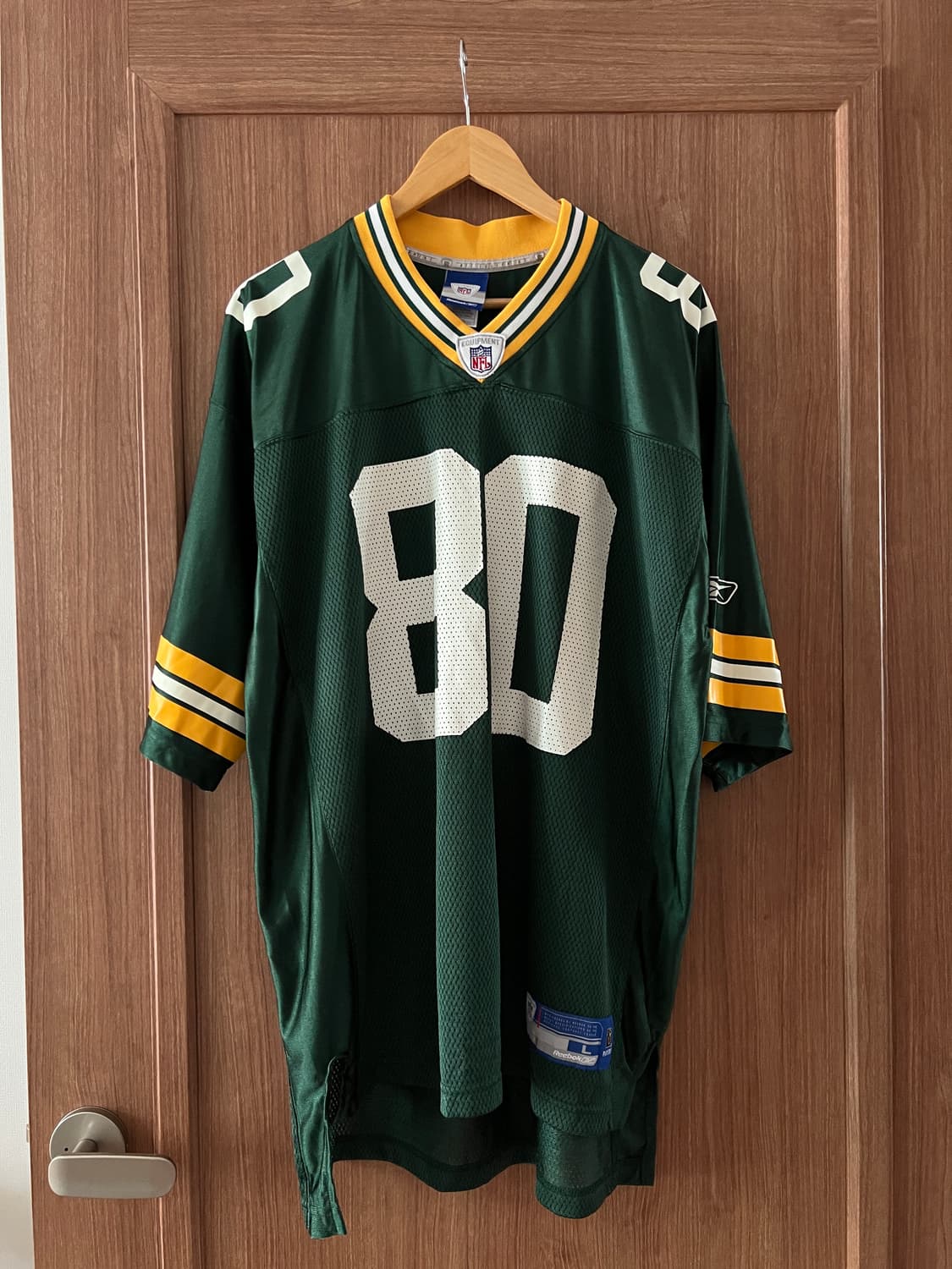 NFL X Reebok Green Bay Packers Driver 져지 상품이미지2