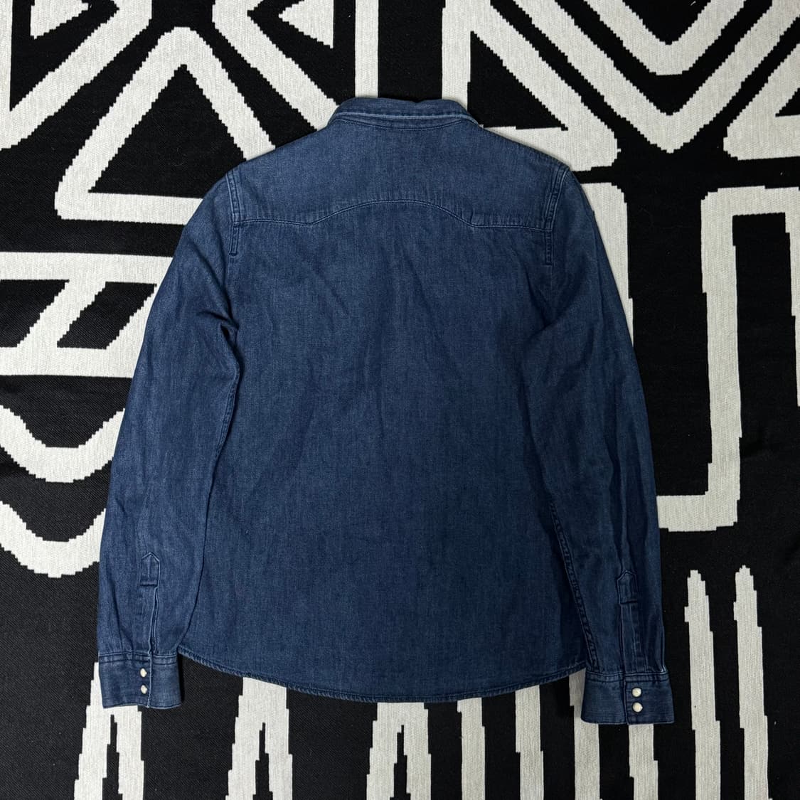 리바이스 웨스턴 데님 셔츠 M 상품이미지3