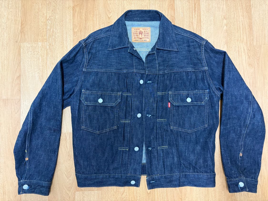 브론슨 데님 트러커 자켓 Type 2 40 사이즈 판매합니다 상품이미지1