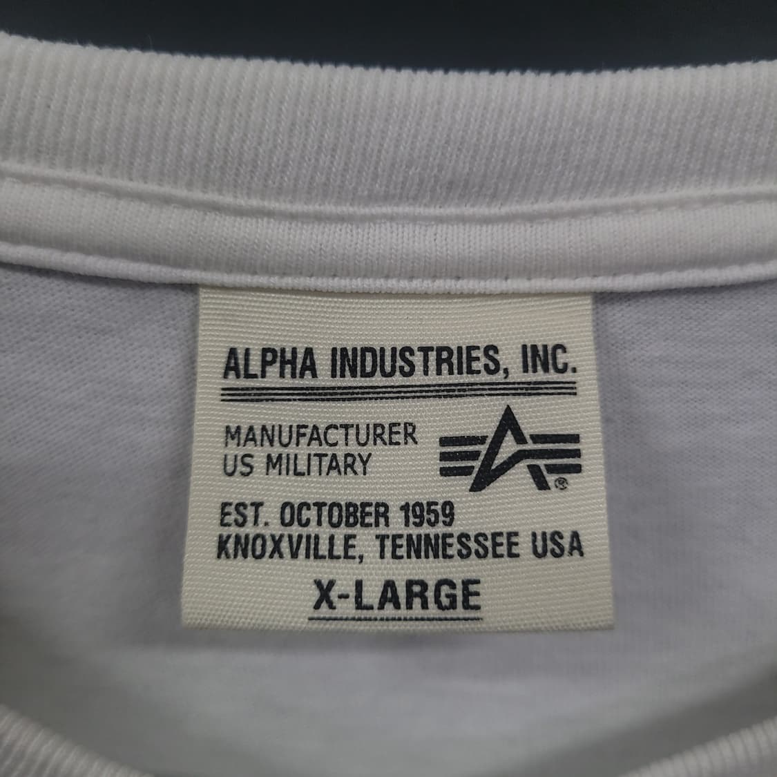 ALPHA INDUSTRIES 알파 인더스트리 카모 빅로고 셔츠 상품이미지5