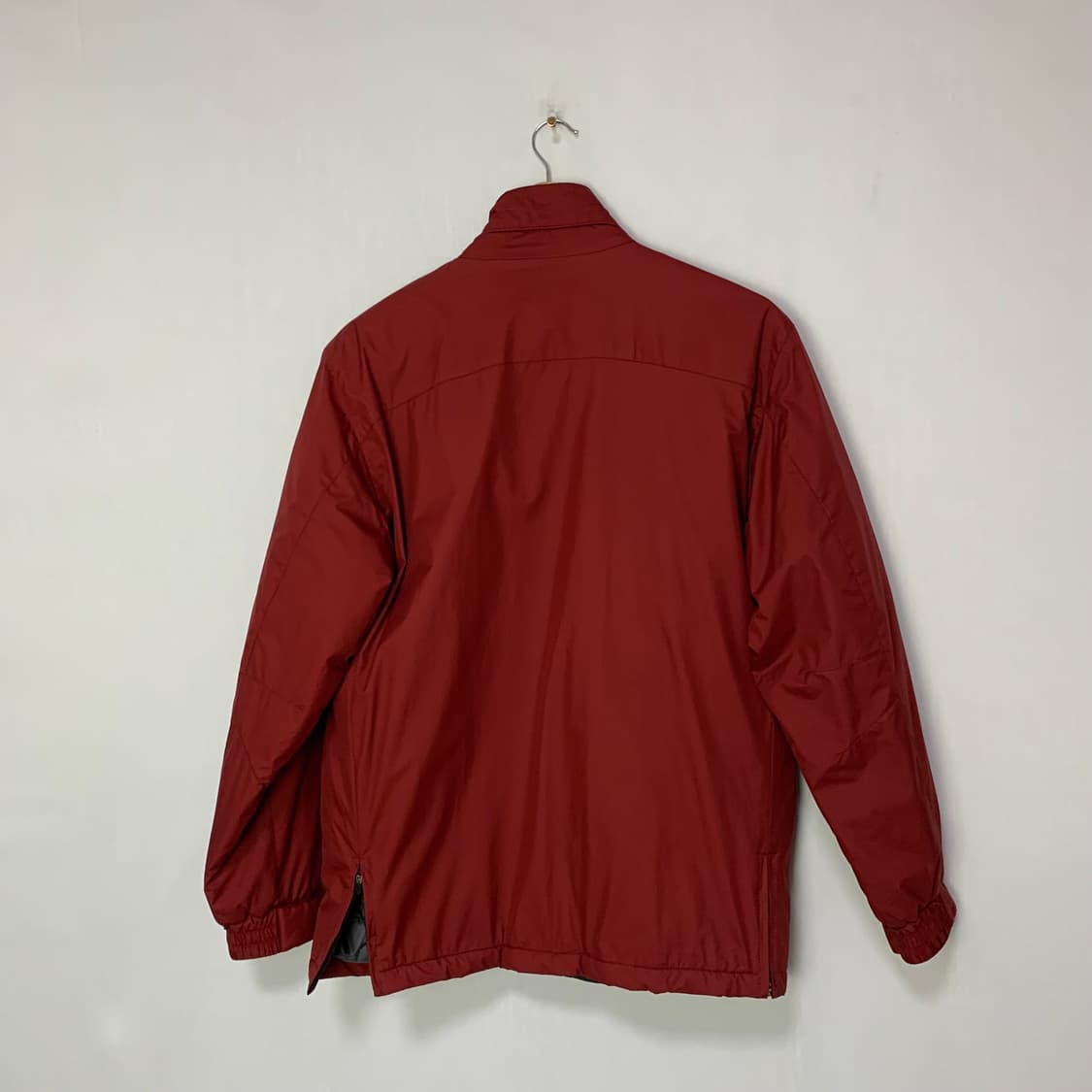 맥그리거 바람막이 점퍼 자켓 빈티지 M 레드 버건디 상품이미지3