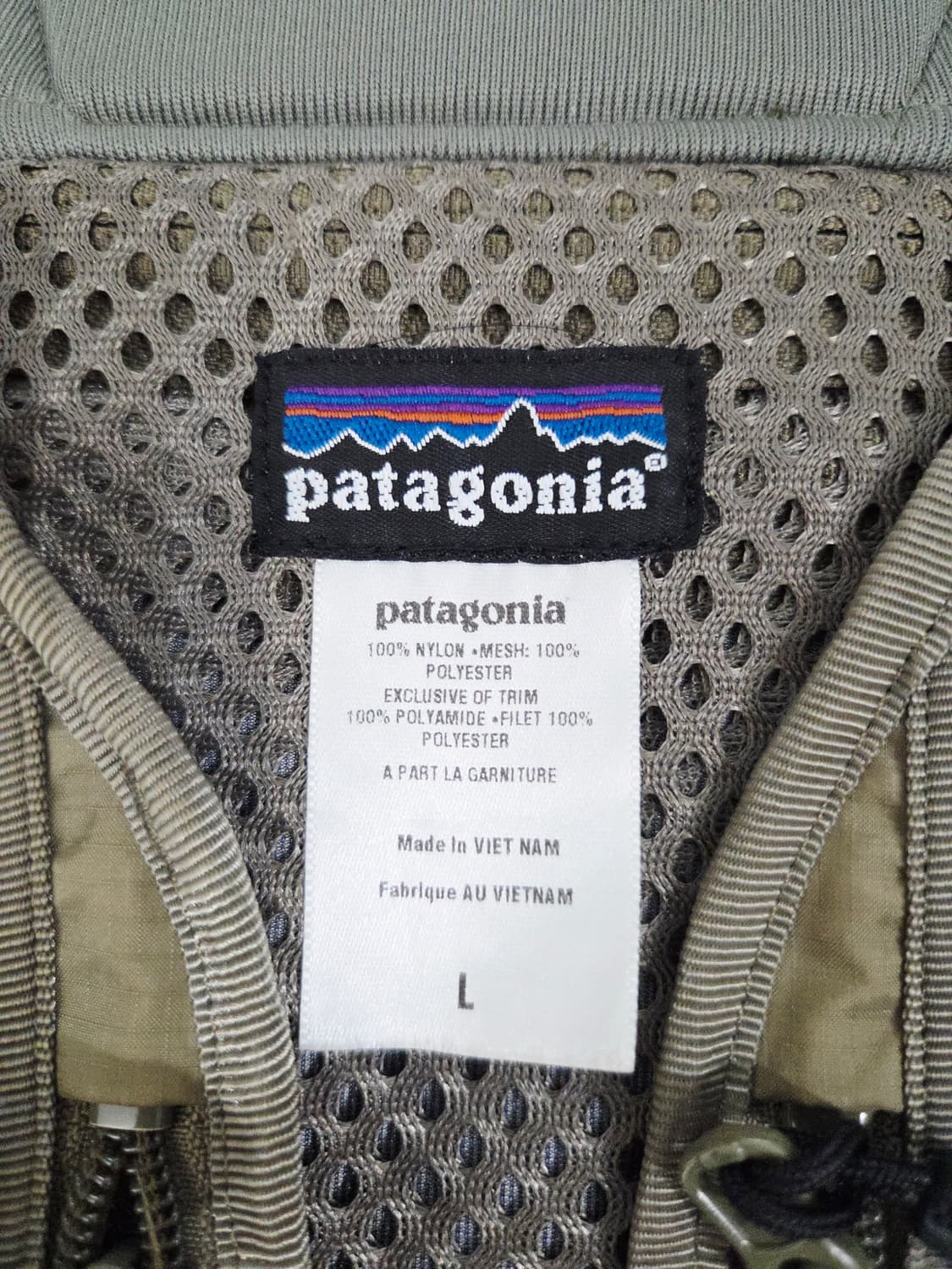 파타고니아 피싱 베스트 올리브 드라이피트_L 상품이미지8