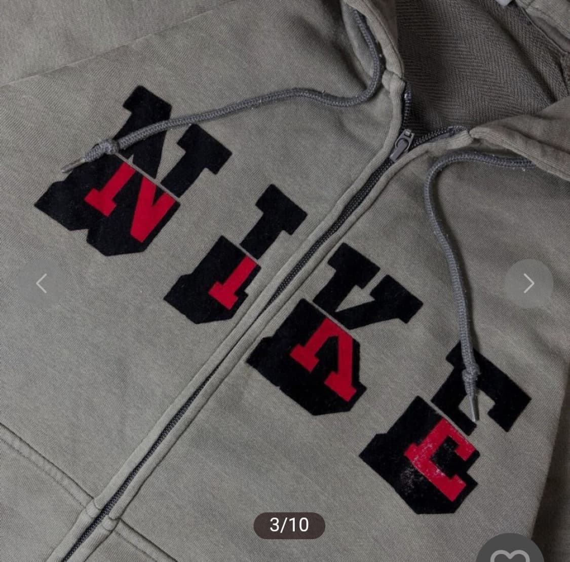 올드 나이키 스트라이프 빈티지 집업 상품이미지4