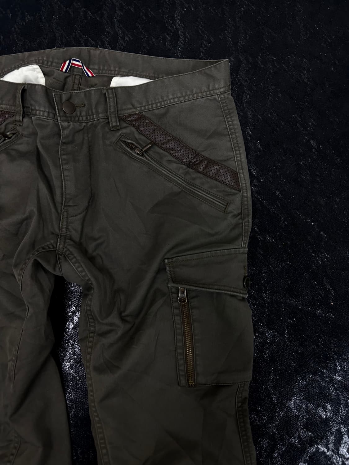 “NICOLE” Y2K Grunge Mood Leather Detail  상품이미지6