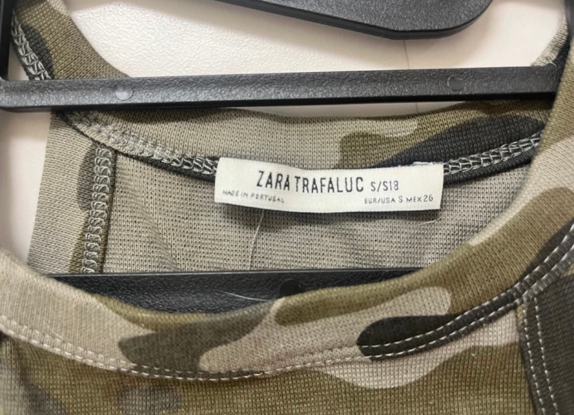 자라 카모홀터넥 상품이미지2