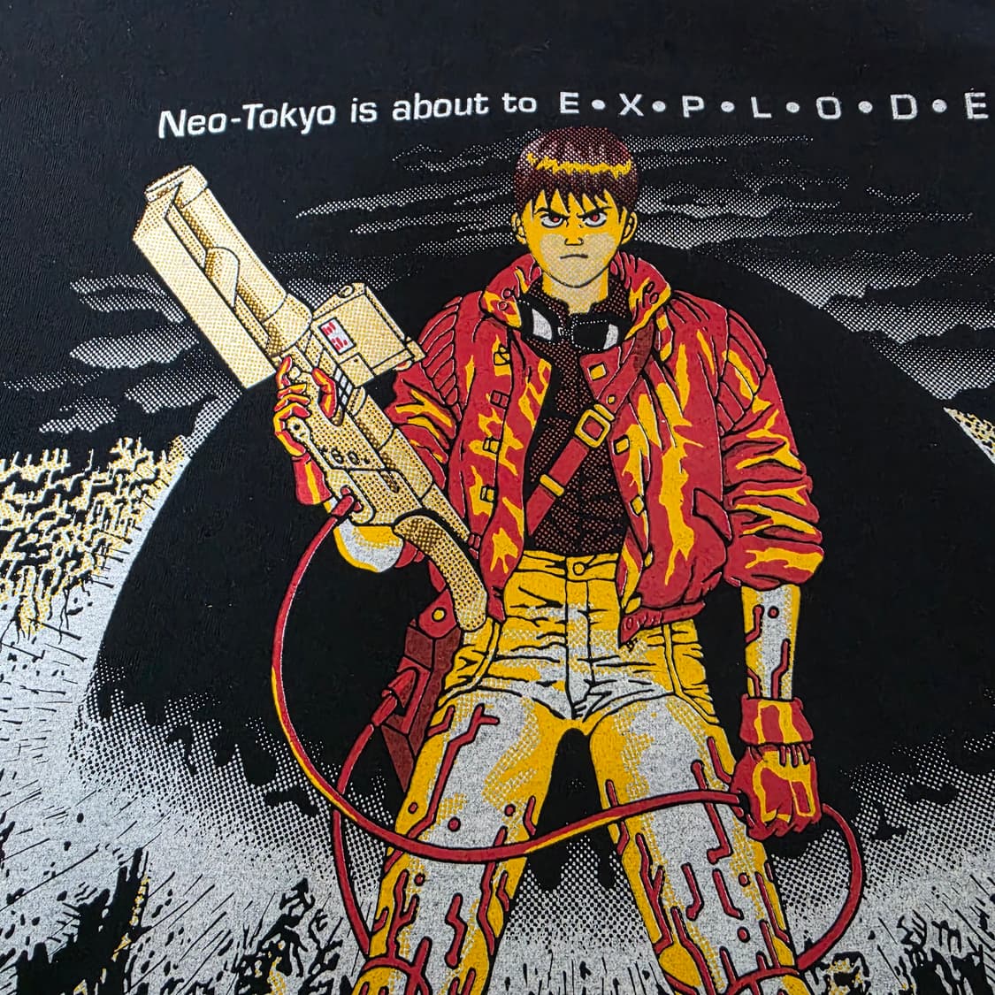 [L] 00s 아키라 AKIRA 기모노 마이 하우스 빈티지 티셔츠 상품이미지3