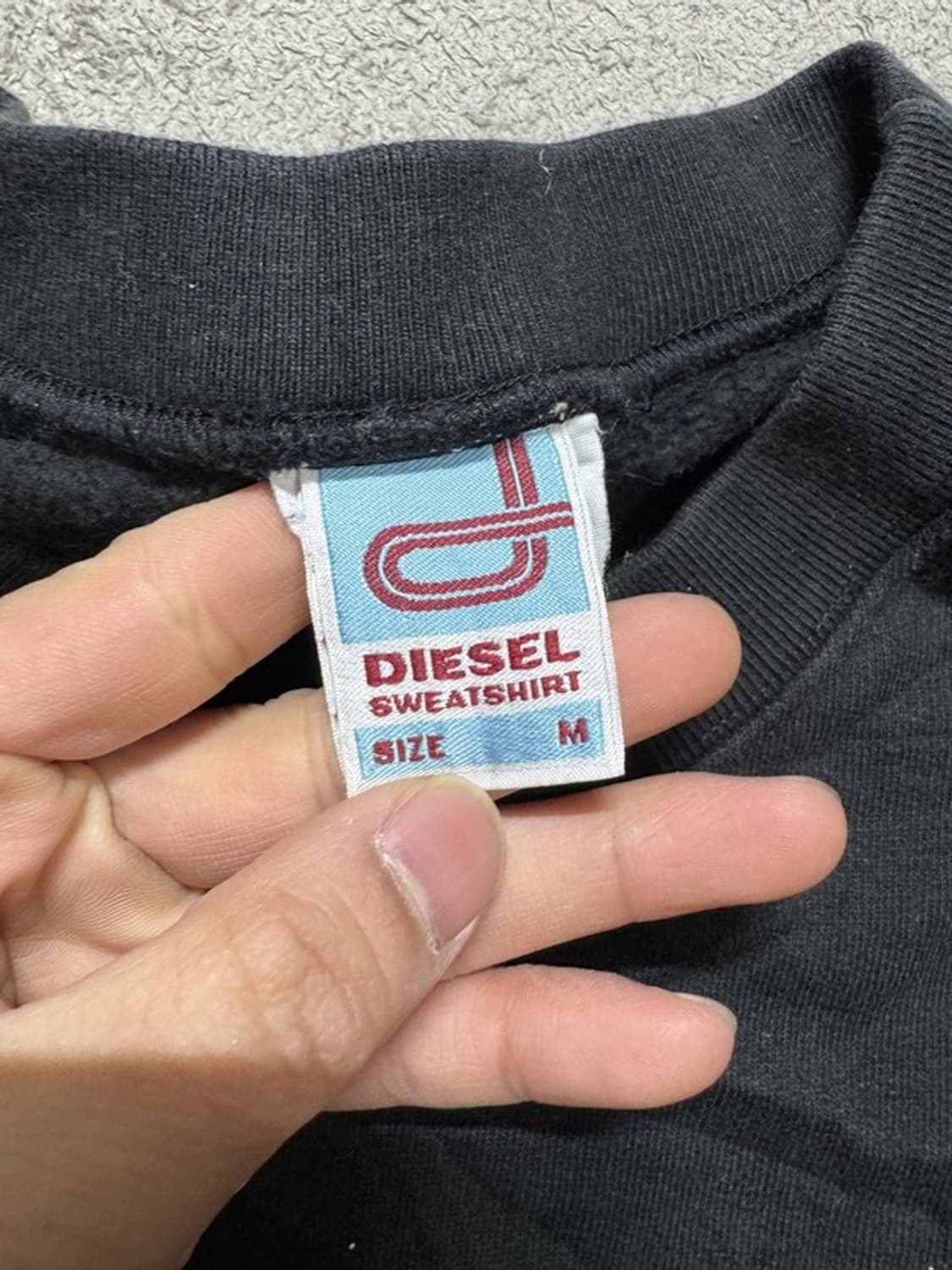 디젤 맨투맨 M 상품이미지7