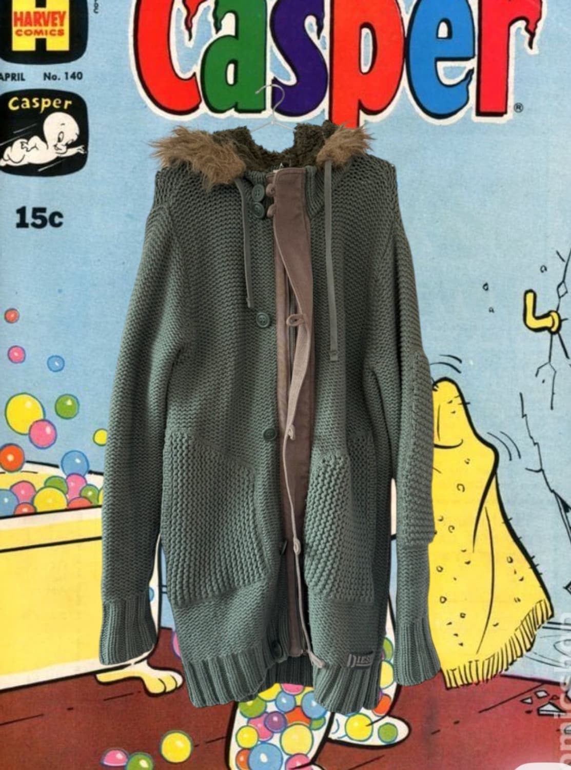 Diesel wool knit hoody zipup 상품이미지1