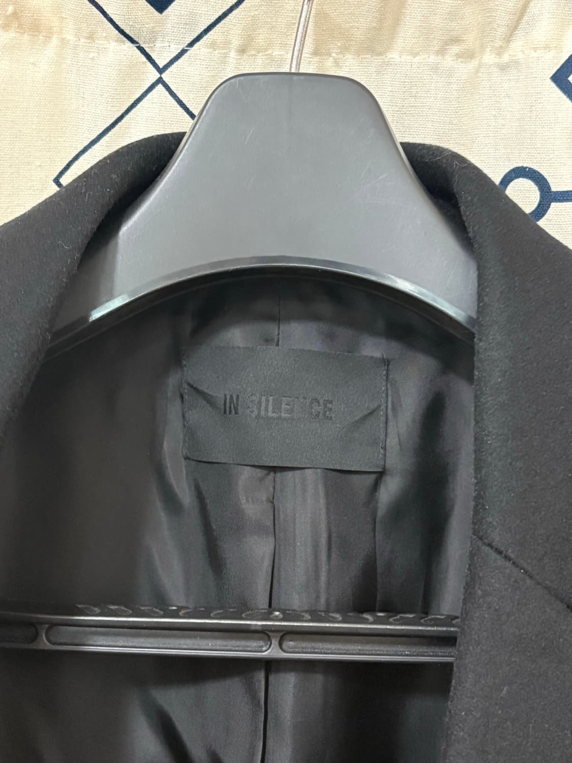 인사일런스 / 캐시미어 울 싱글코트 상품이미지8