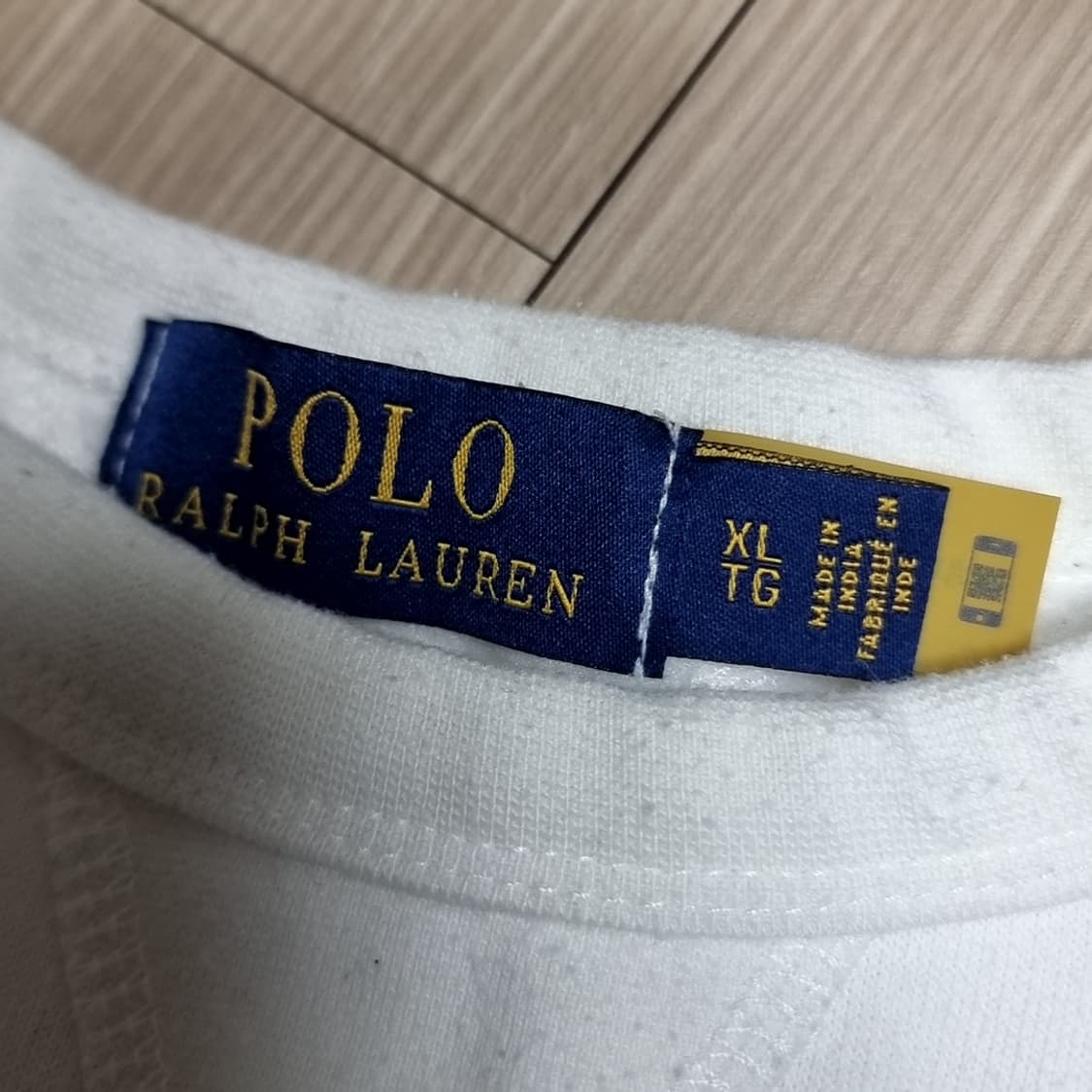 폴로 랄프로렌 화이트 맨투맨(xl) 상품이미지8
