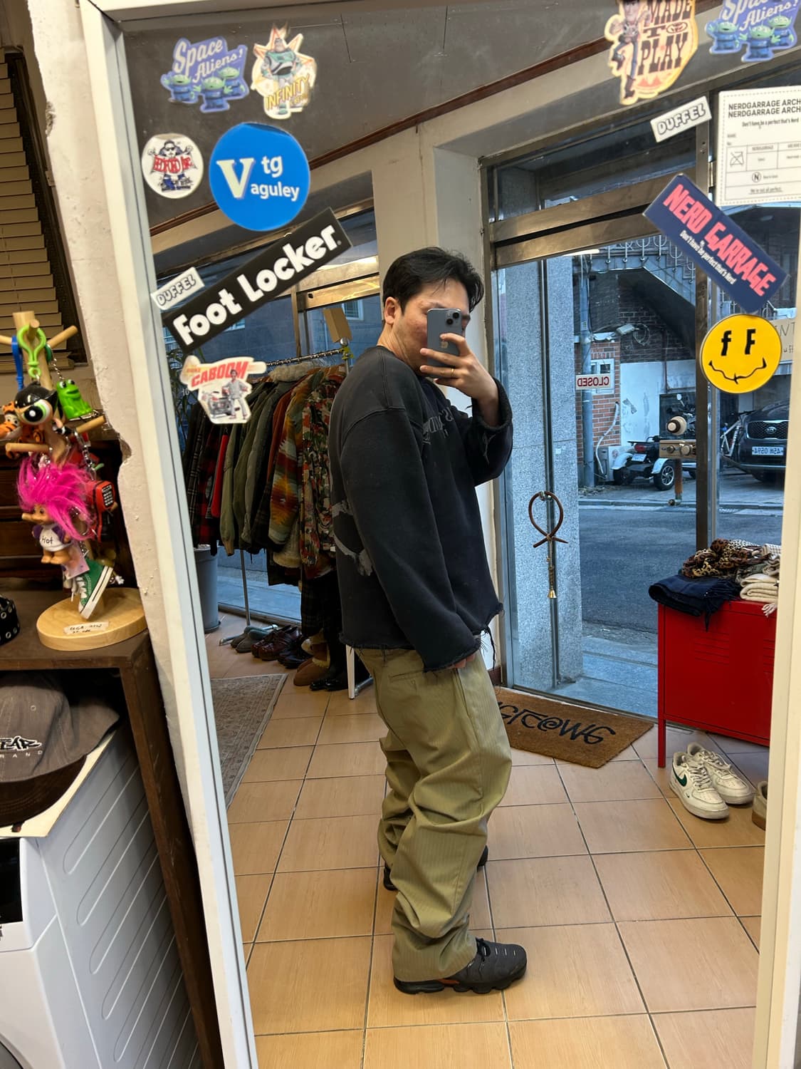 Dickies 디키즈 스트라이프 워크팬츠 40in 상품이미지9