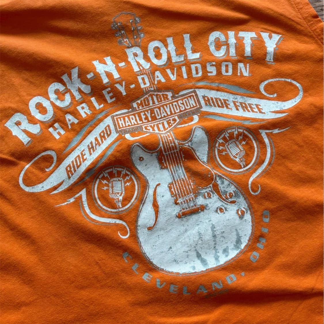 Harley Davidson 'Rock n Roll' T-shirt 상품이미지4