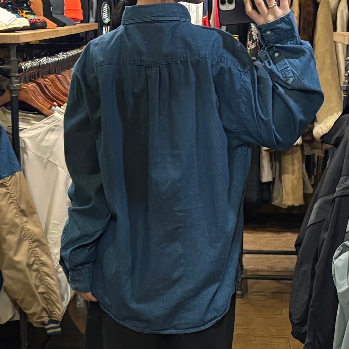 [HI] Carhartt 칼하트 긴팔셔츠 데님중청 상품이미지5