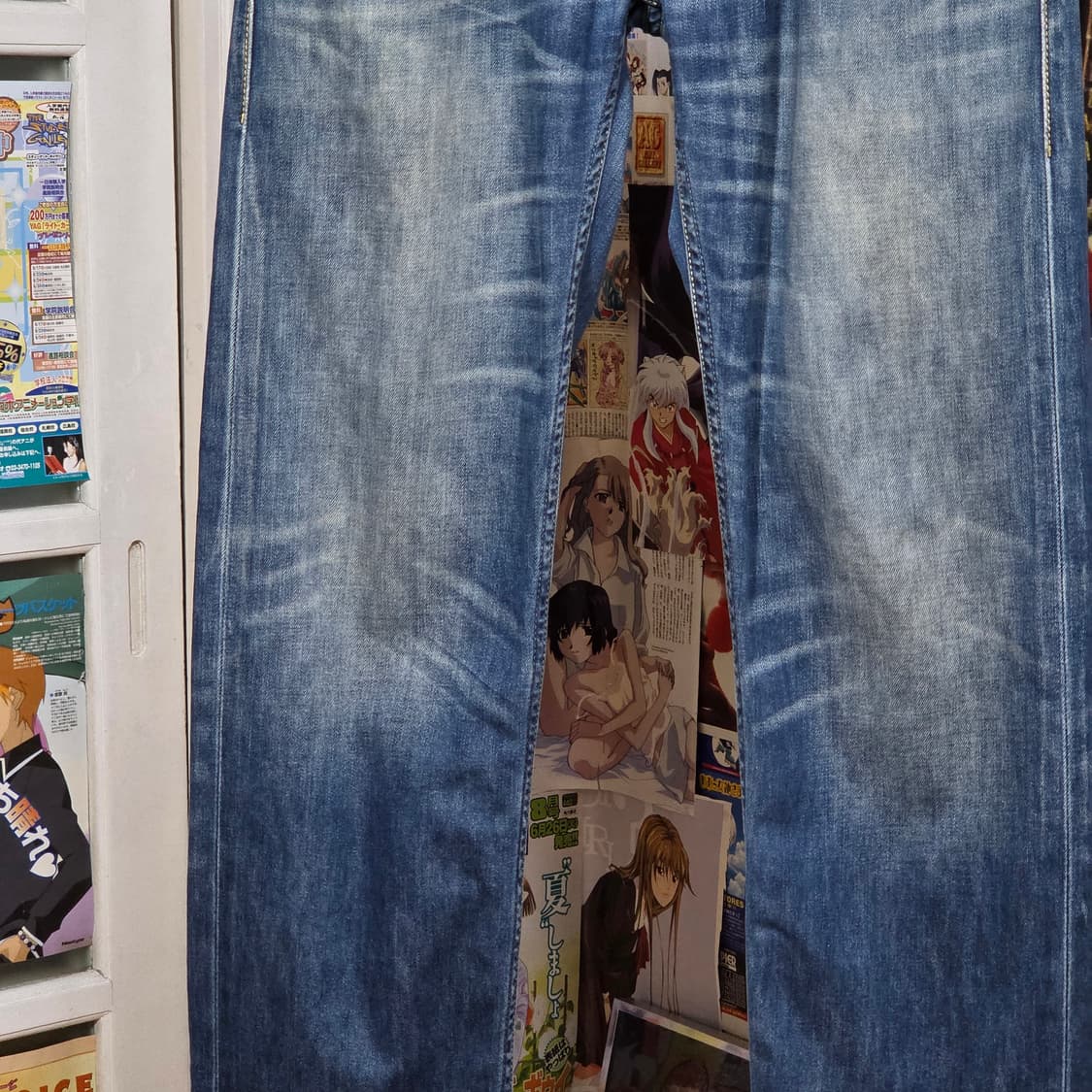 리바이스 504 워싱 데님 팬츠 상품이미지9