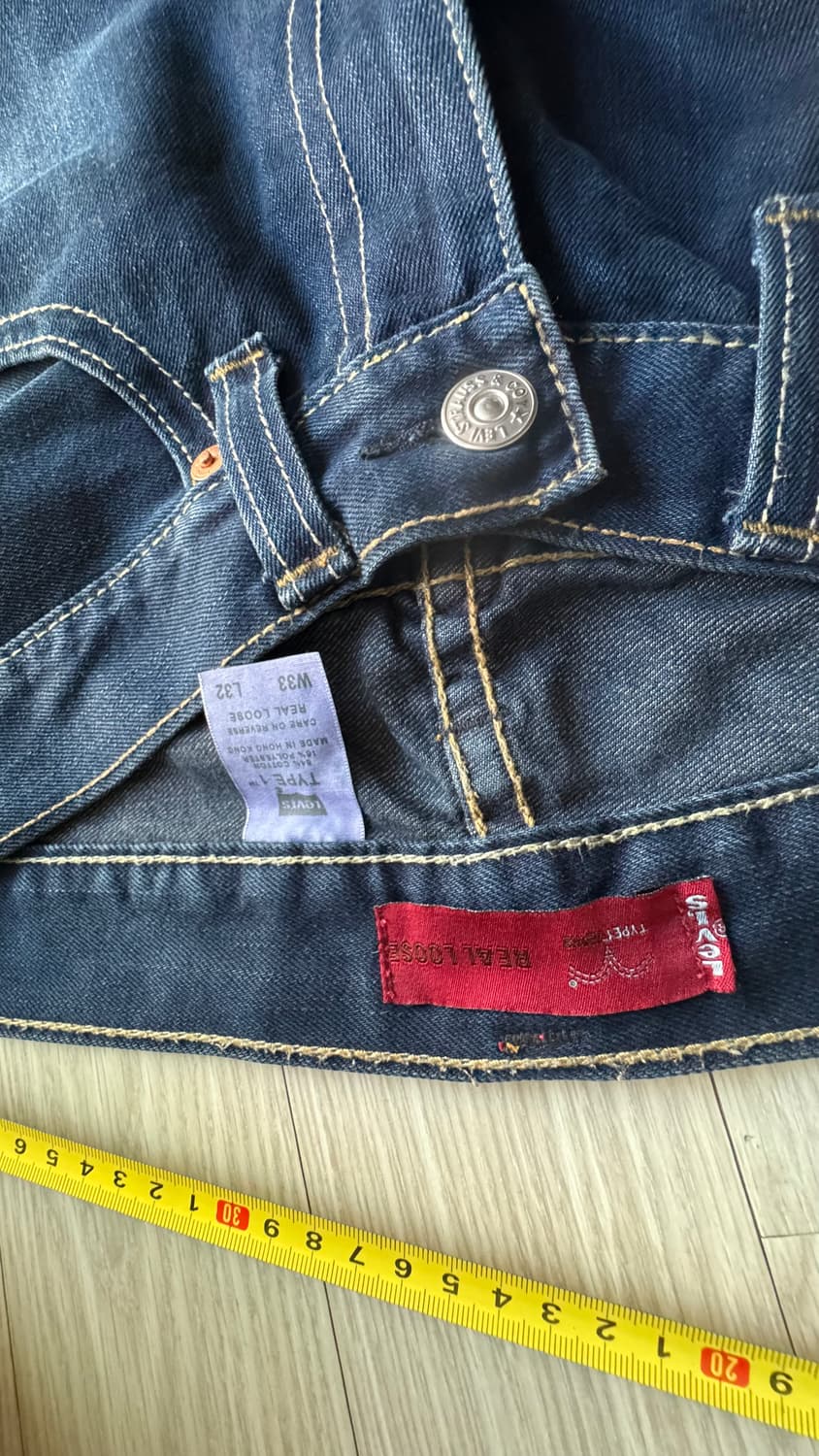 리바이스 타입1 w33 L32 상품이미지7