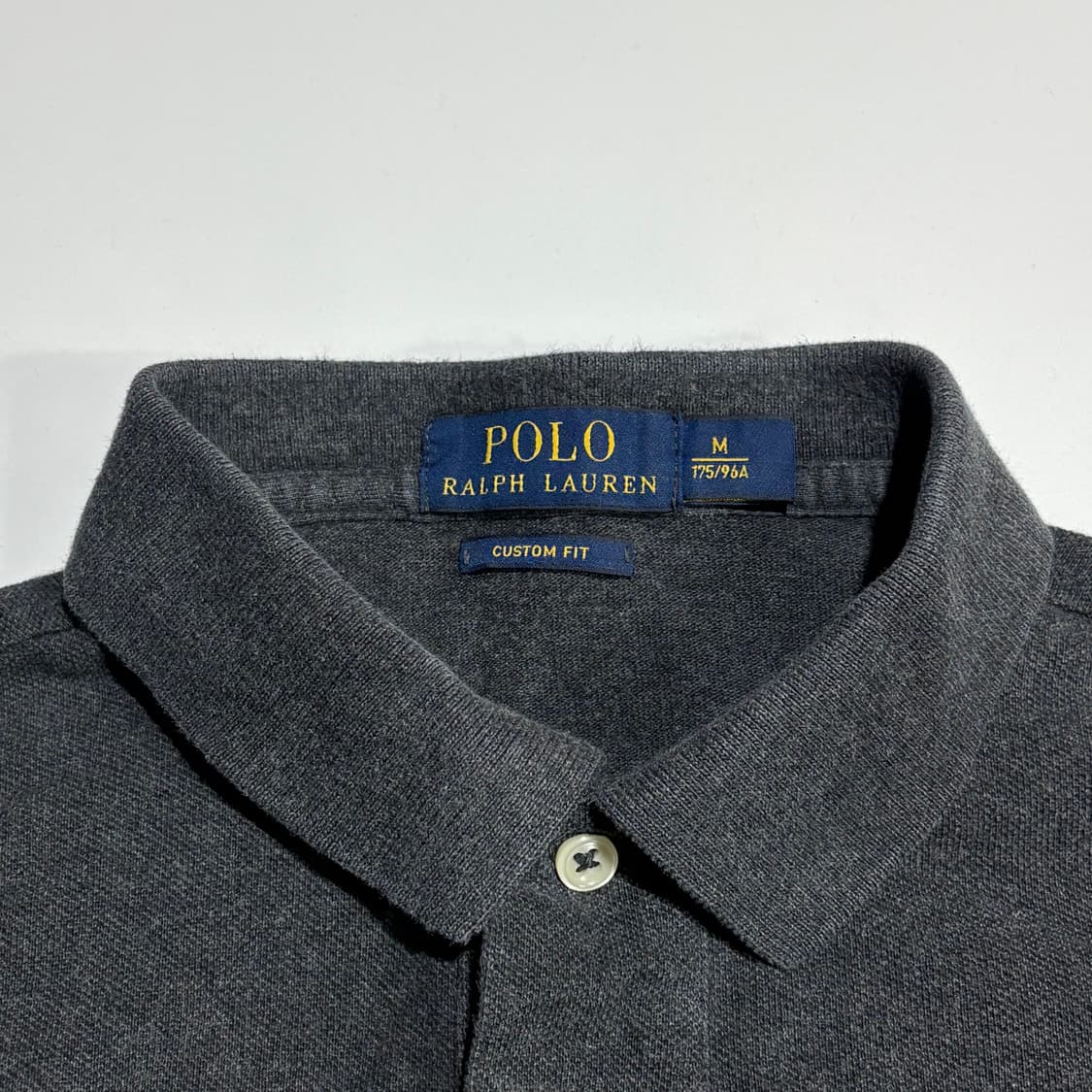 폴로 랄프로렌 차콜 긴팔 카라티 상품이미지3