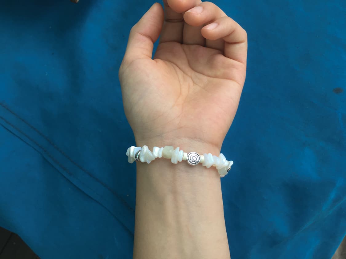 silver shell bracelet 상품이미지2