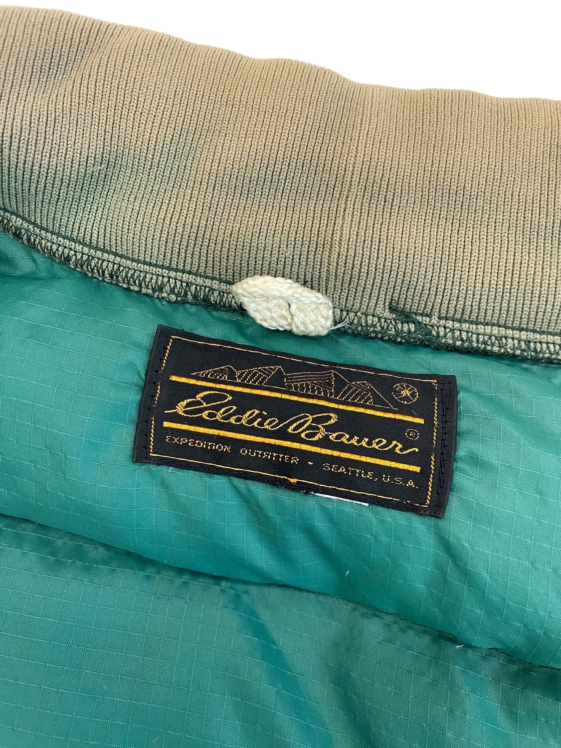 7-80's 에디바우어 립스탑 다운 베스트 상품이미지9