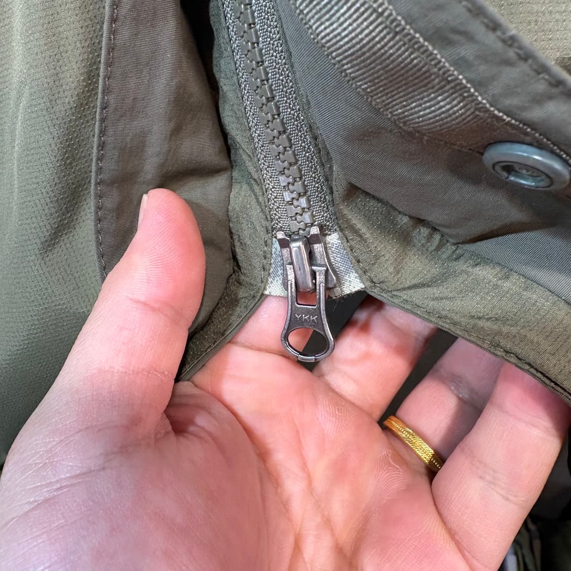 [XL] mont bell 몽벨 90's 고어택스 바람막이 점퍼 상품이미지4