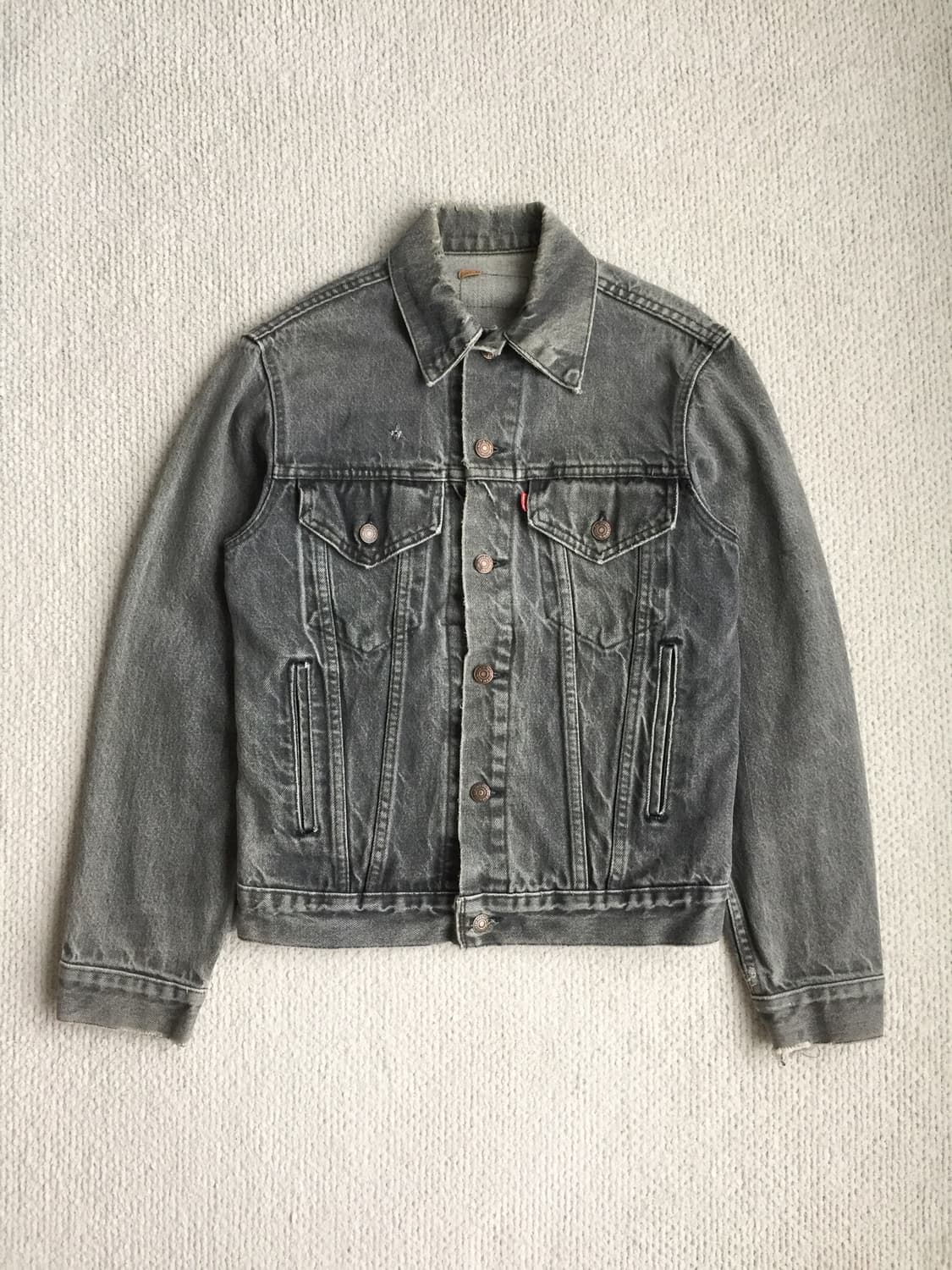80’s levis 리바이스 70506 블랙 데님자켓 상품이미지1