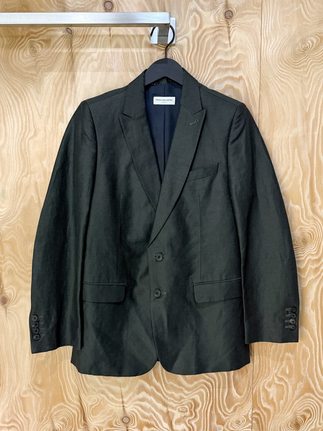 드리스반노튼 투버튼 리넨 블레이저 자켓 상품이미지1