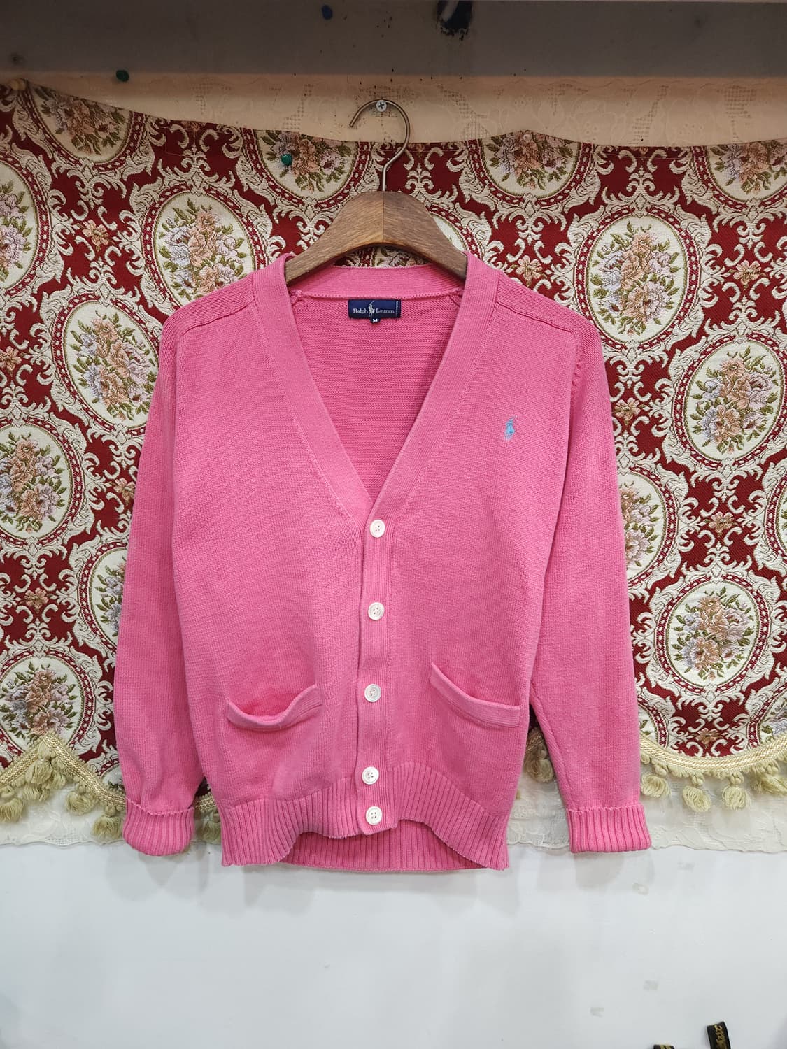 폴로 랄프로렌 핑크 코튼니트 가디건

 상품이미지2