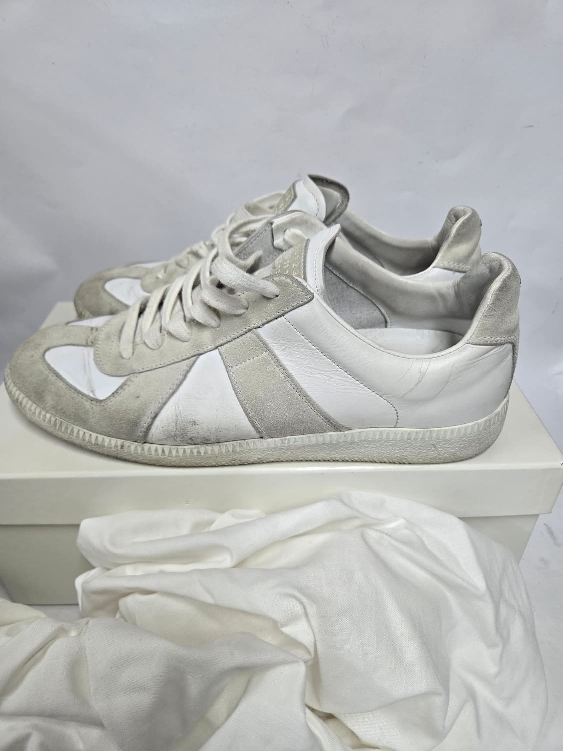 마르지엘라 독일군 스니커즈 화이트 40.5 상품이미지3