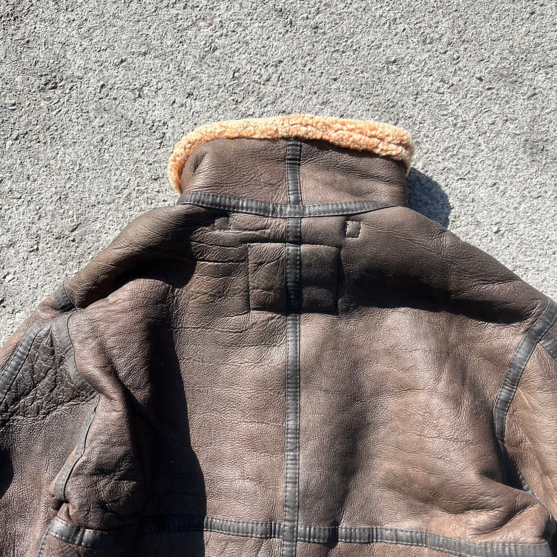 빈티지 B-3 무톤 자켓 상품이미지6