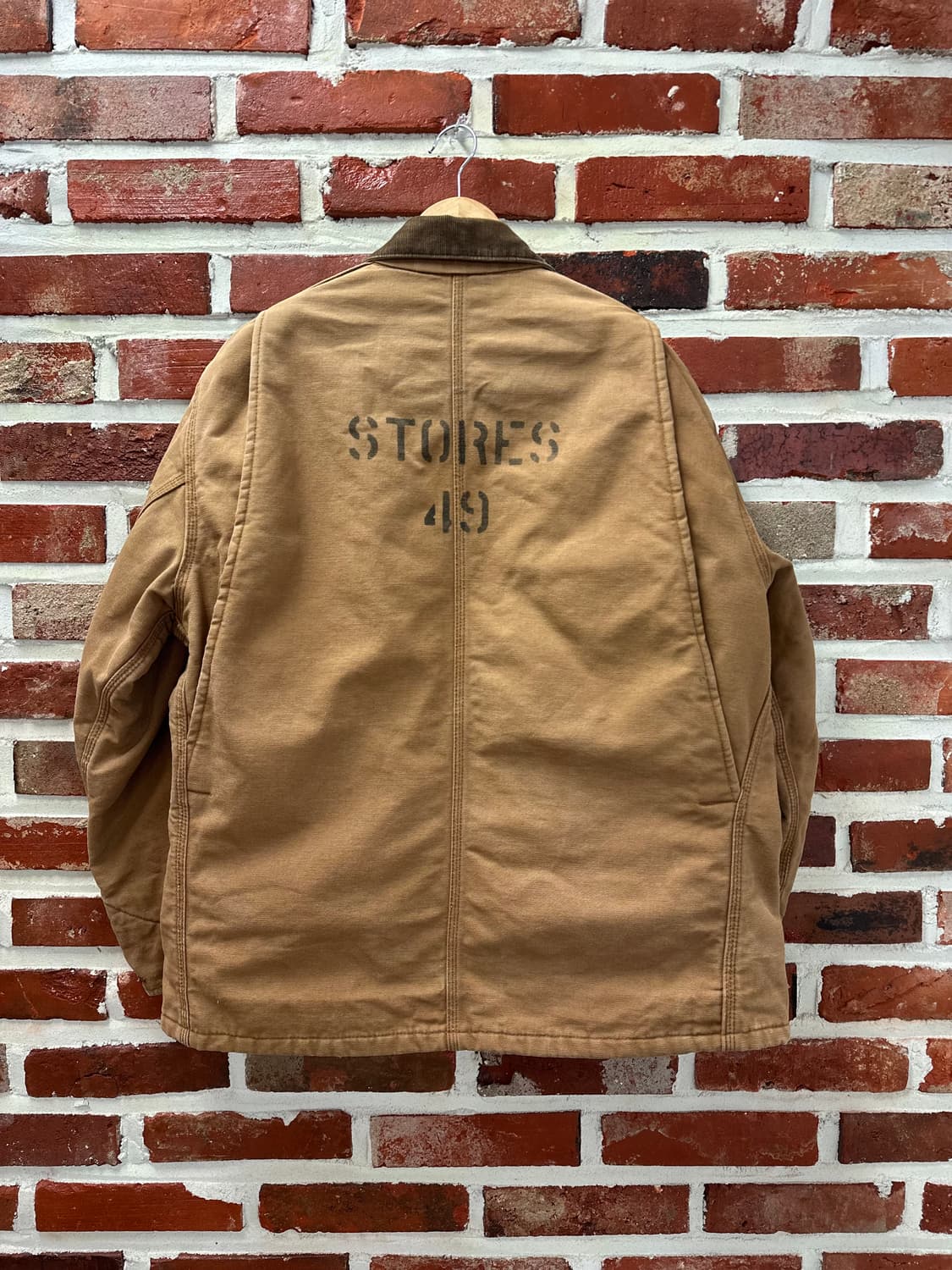 (46)70-80s 칼하트 USA 덕 초어 자켓 브라운 상품이미지2