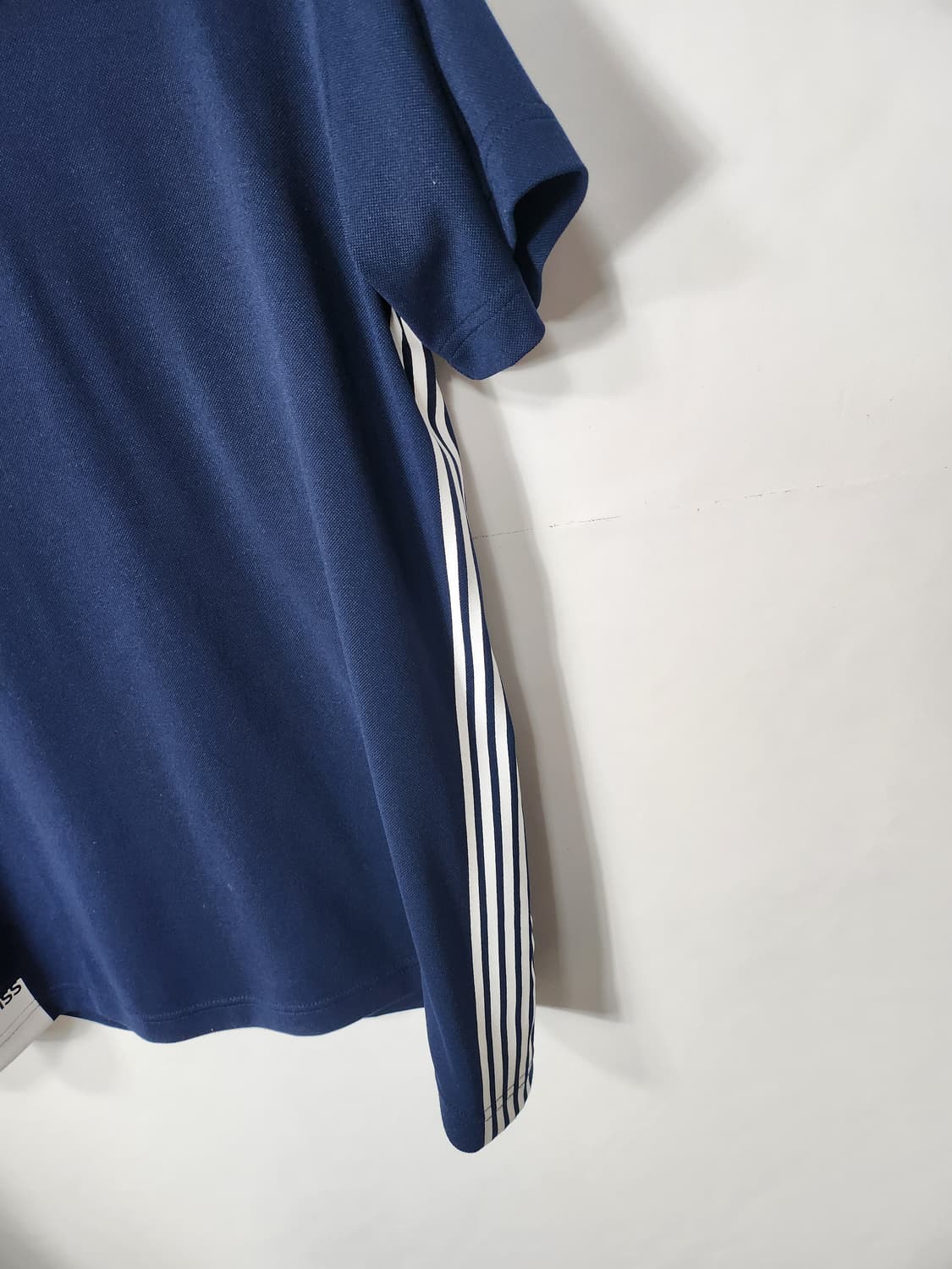 K-SWISS 네이비 삼선 포인트 반팔티 105 XL 새제품급 상품이미지3