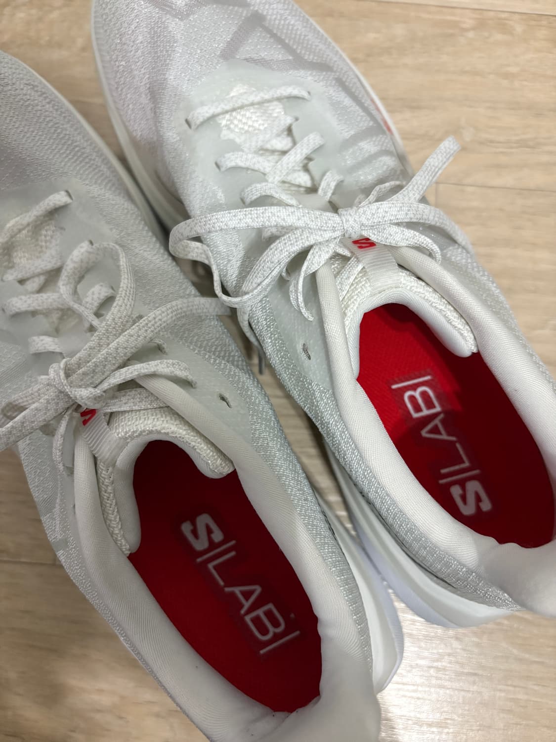 살로몬 / 카본화 S/LAB 스펙터 화이트 파이어리 레드 블랙 / 295 상품이미지5