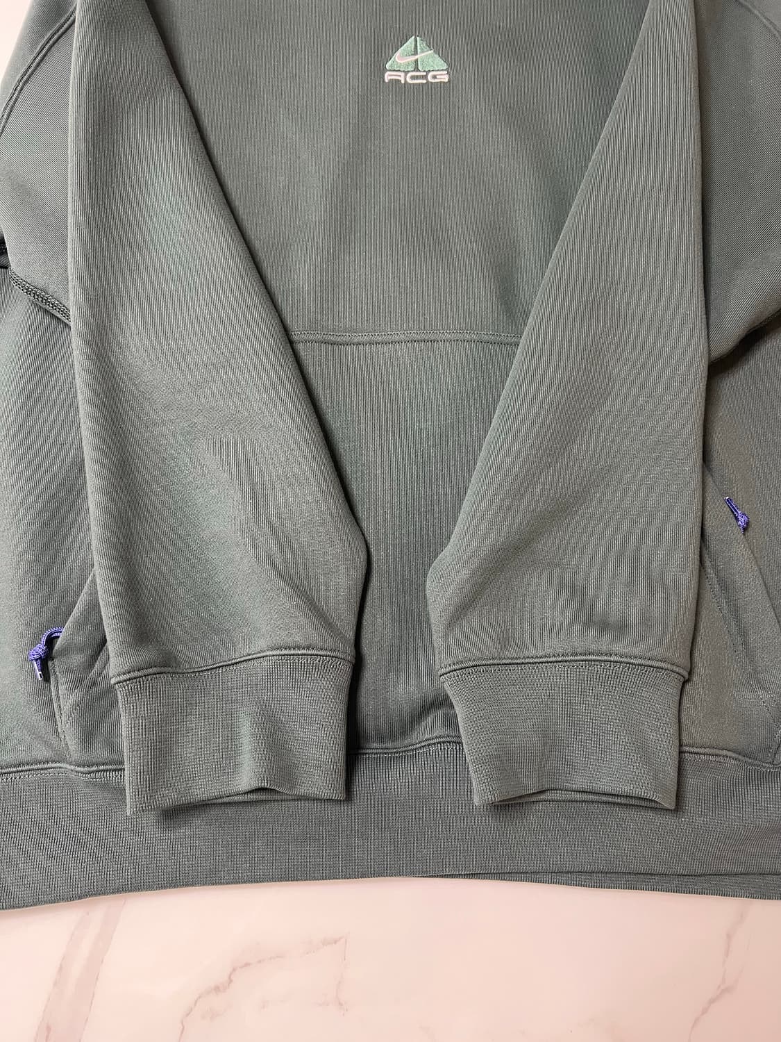 [XXL] 나이키 ACG 써마핏 플리스 풀오버 후드 빈티지 그린 상품이미지6