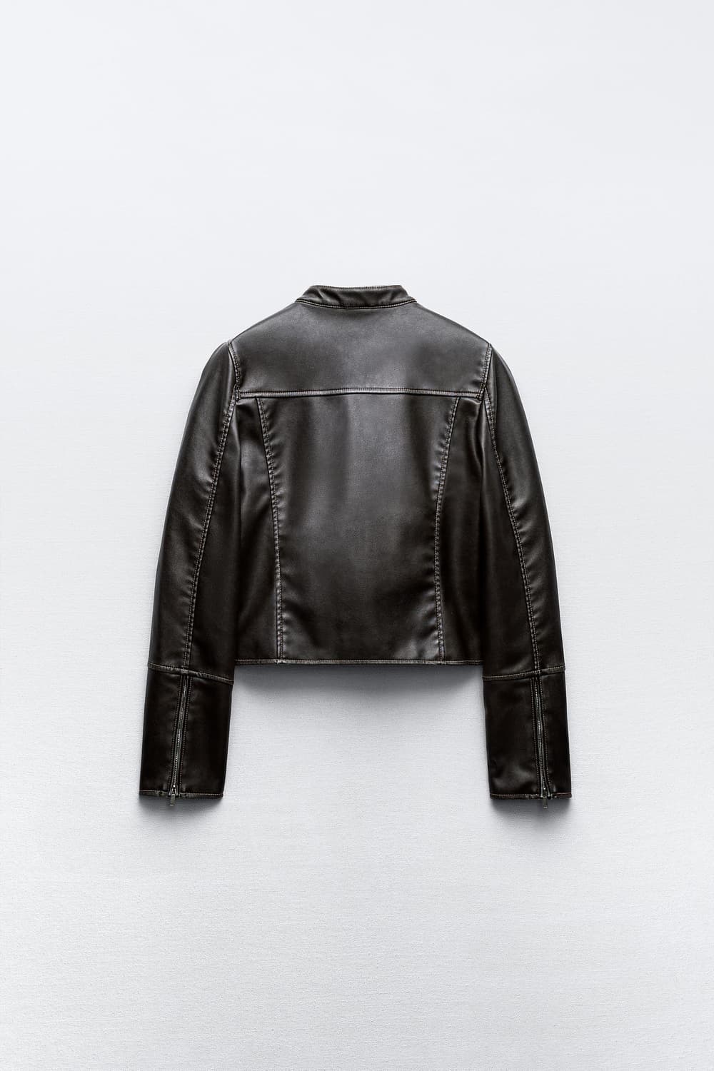 zara 자라 디스트레스드 레더 이펙트 자켓 상품이미지6