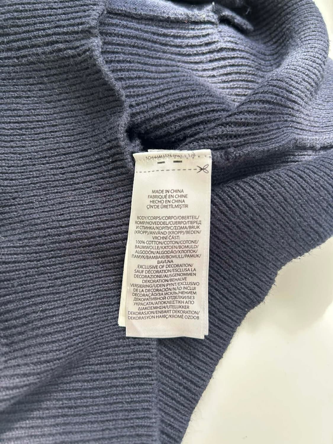 [M] 폴로 랄프로렌 신형 라벨 립 코튼 니트 집업 가디건 상품이미지7