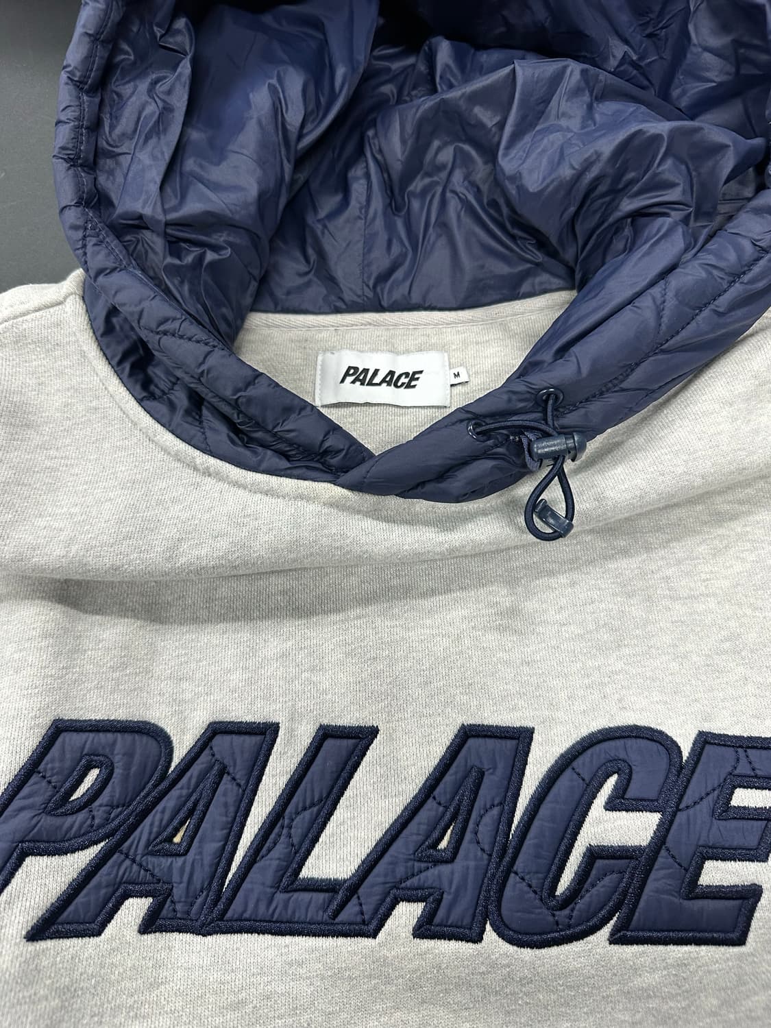팔라스 패딩모자 오버핏 후드티 상품이미지5