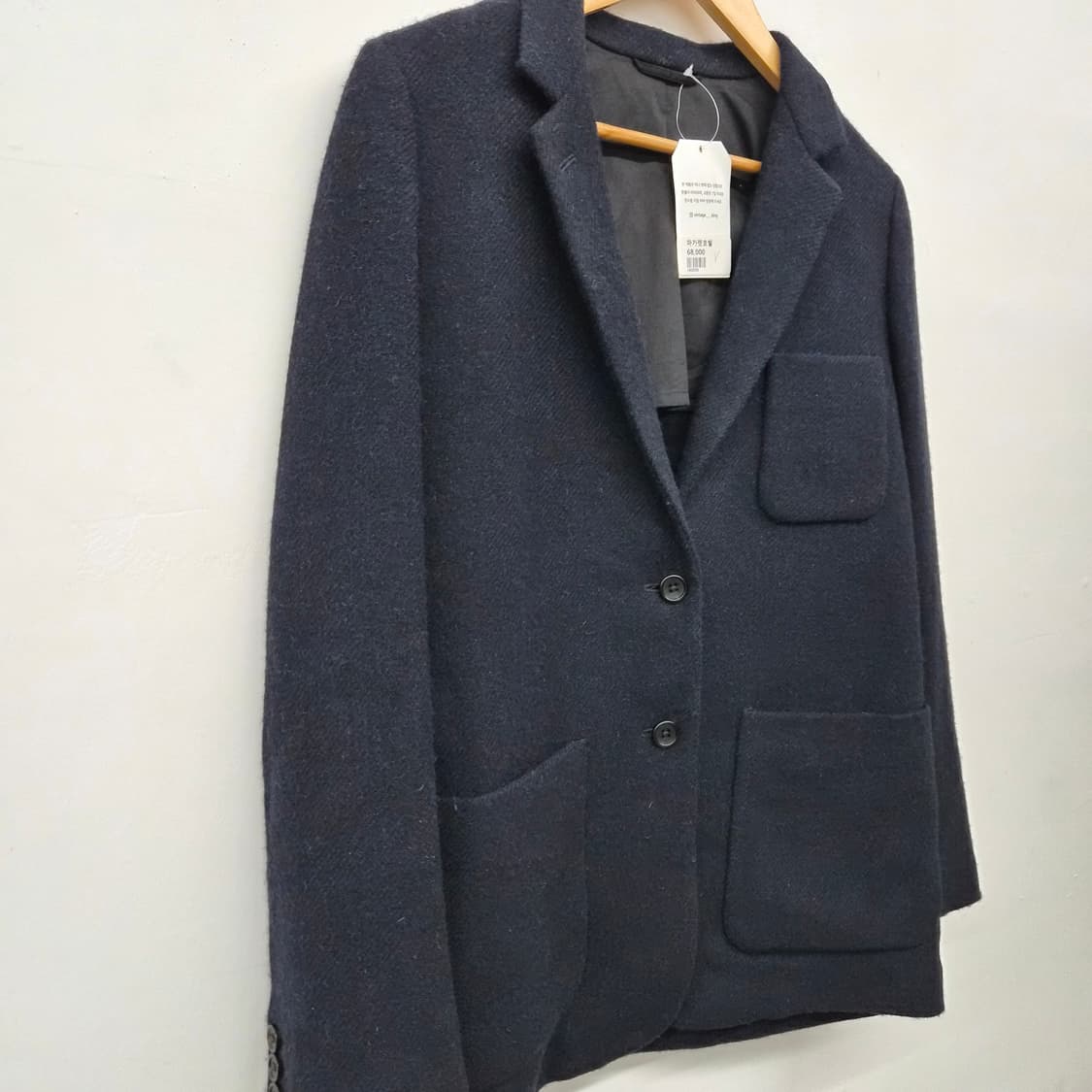 마가렛 호웰 네이비 포켓 블레이저 자켓 남녀공용 M 상품이미지2