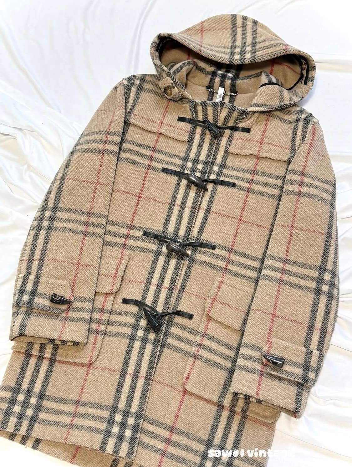 버버리 런던 노바체크 떡볶이코트 상품이미지1