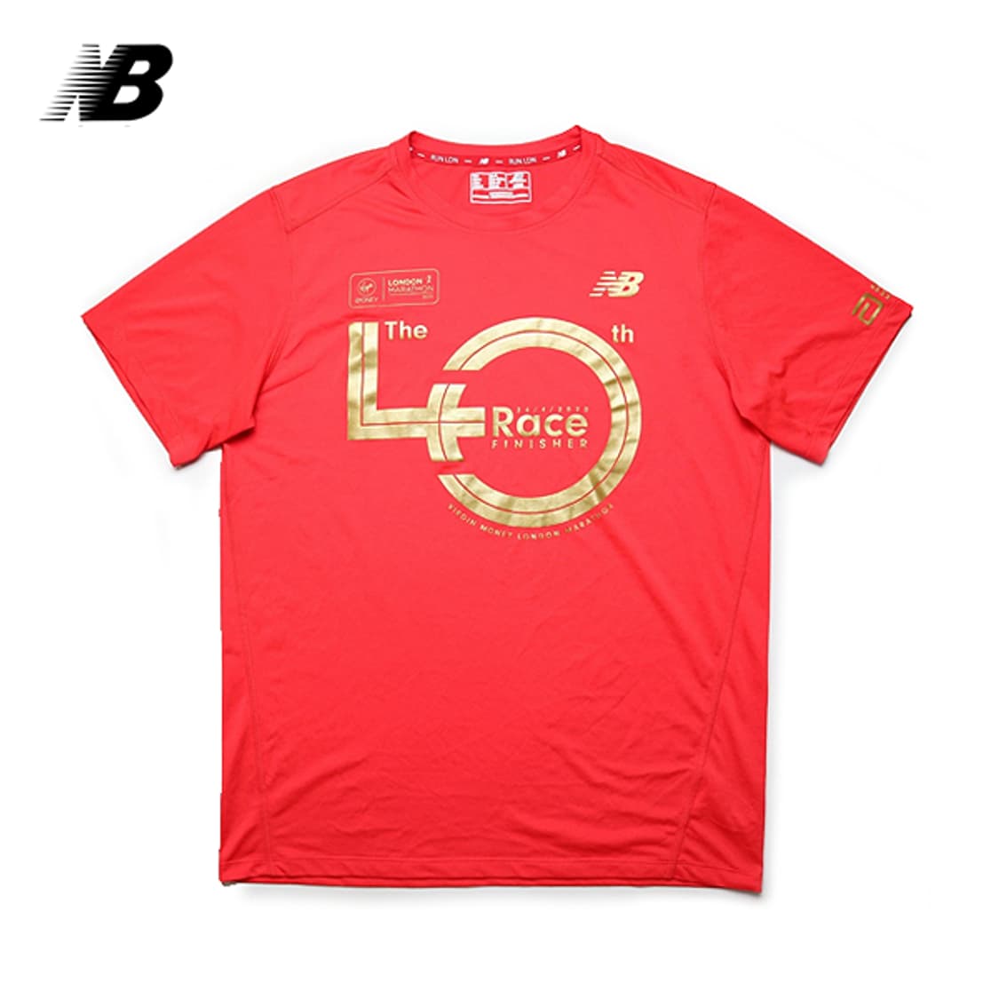 뉴발란스 / 런던 마라톤 40주년 기념 티셔츠 (L) 상품이미지1
