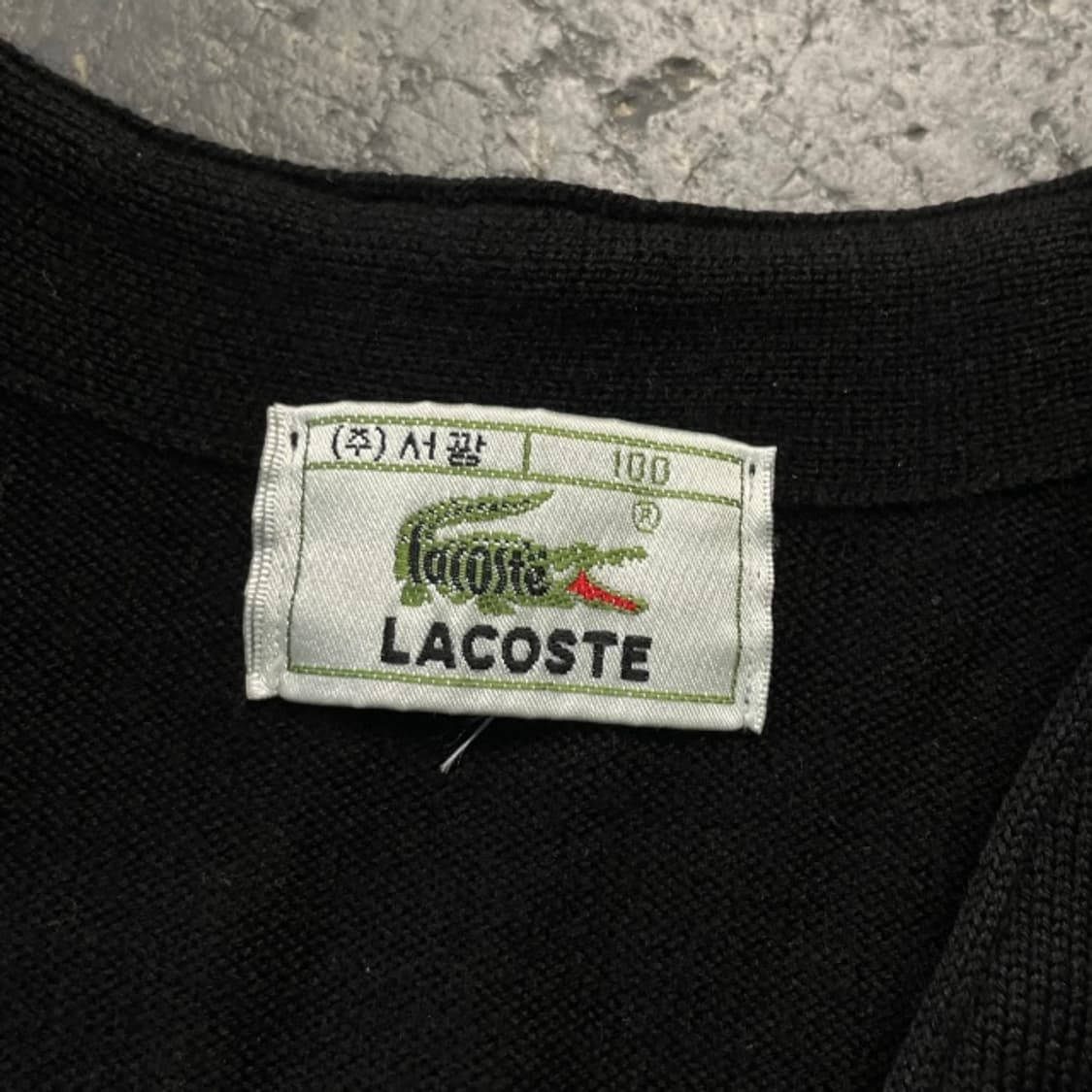 100 라코스테 서광 가디건 상품이미지4