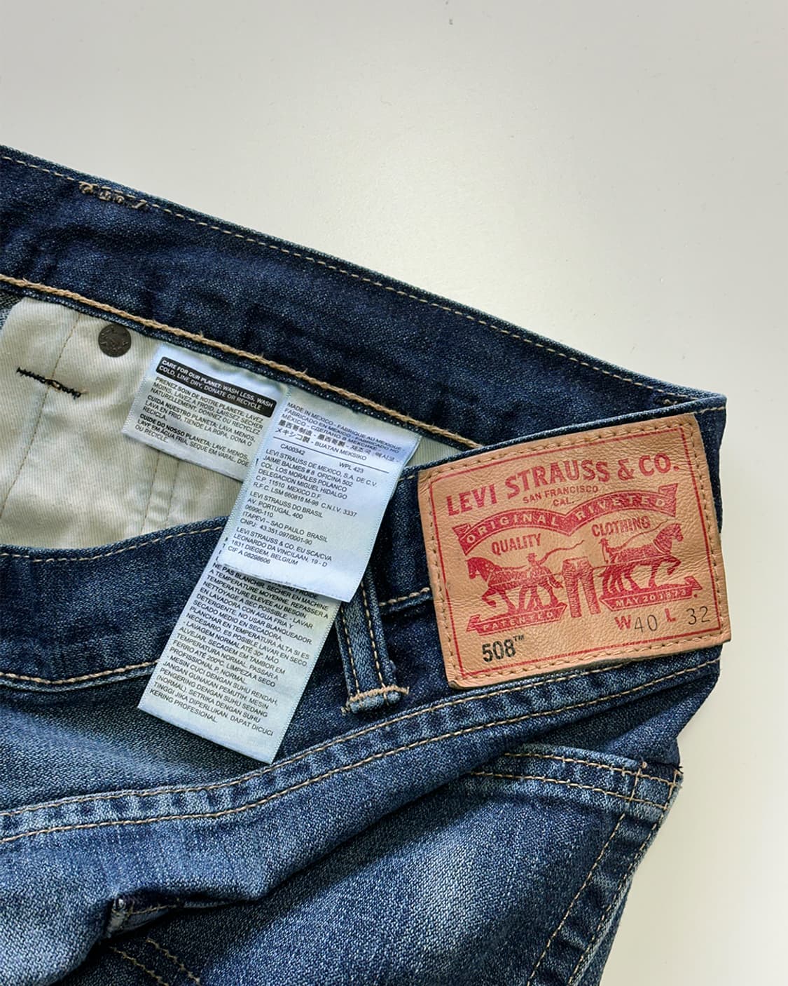 리바이스 508 데님팬츠 상품이미지4