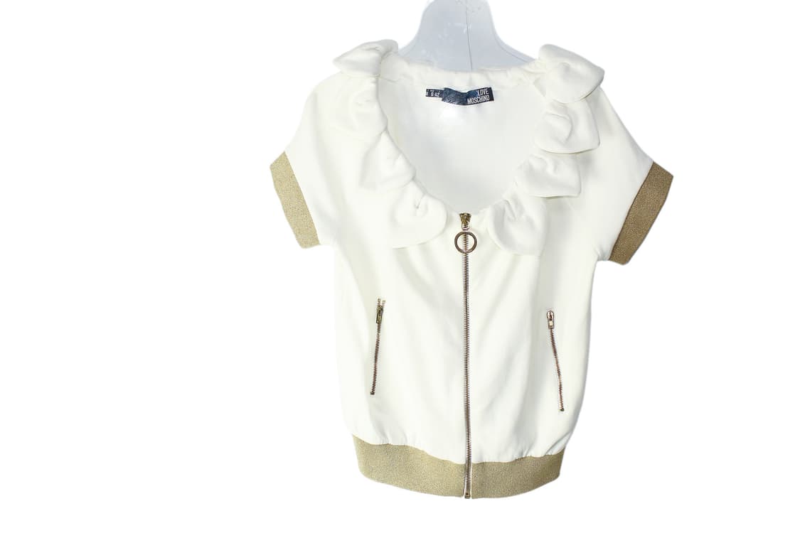 2002 AW LOVE MOSCHINO 러브모스키노 플라워 집업 가디건 상품이미지3