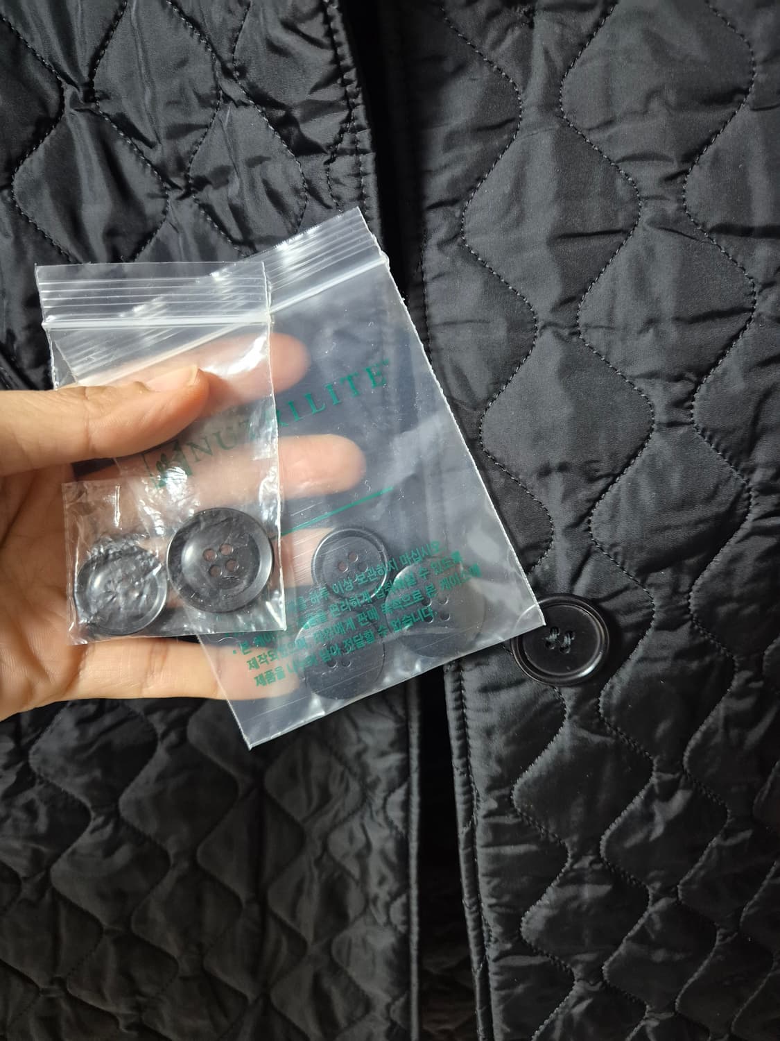 (정품) 아스페시 여성 패딩코트 퀄팅 누빔코트 스몰 상품이미지10